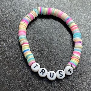 Hand made beaded bracelet